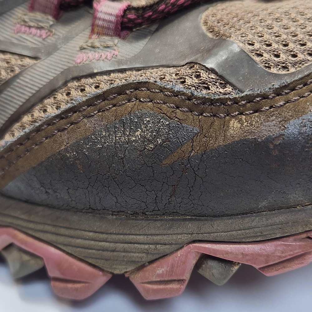 Merrell Hiking Shoes Womens Size 7.5 Brown Waterproof Mid Top Vibram J37144 - Picture 5 of 16